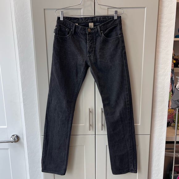 Burberry Jeans Burberry Brit Men Steadman Slim Fit Washed Black